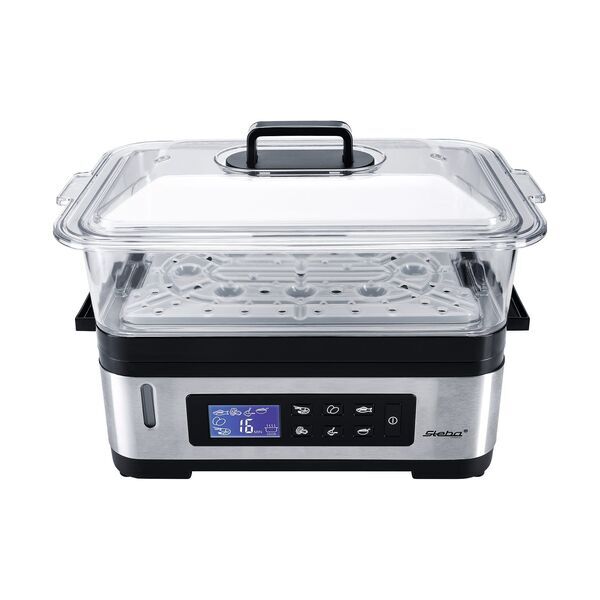 Steba DG 2 Steamer | silver/black 2