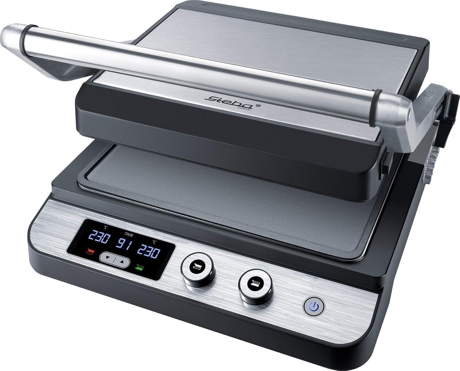 Steba FG 120 Kontaktgrill silber/schwarz