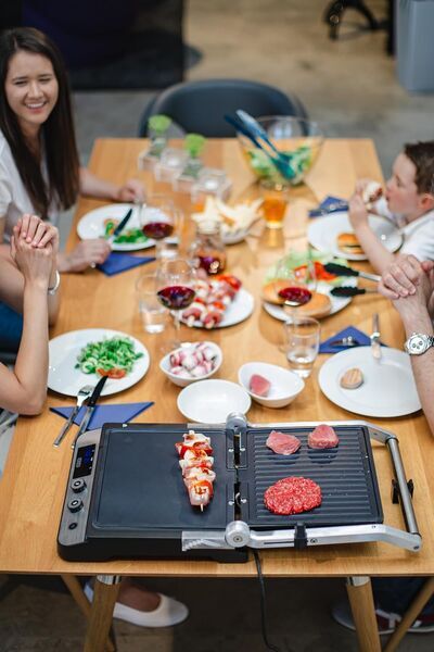 Steba FG 120 Contact grill | silver/black 5