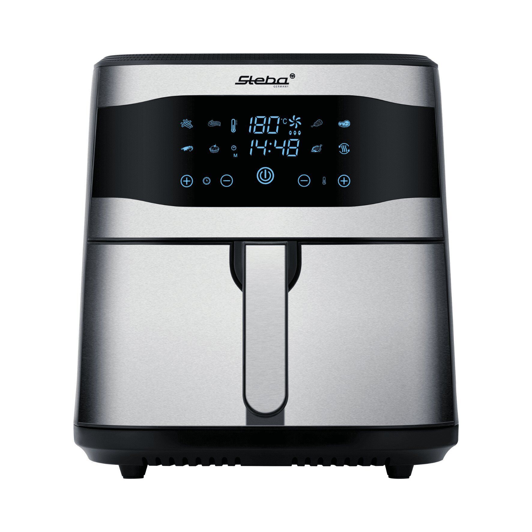 Steba HF 8000 FAMILY Airfryer silber/schwarz