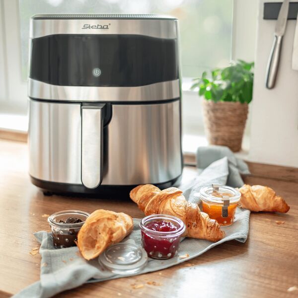 Steba HF 8000 FAMILY Air Fryer | silver/black 5