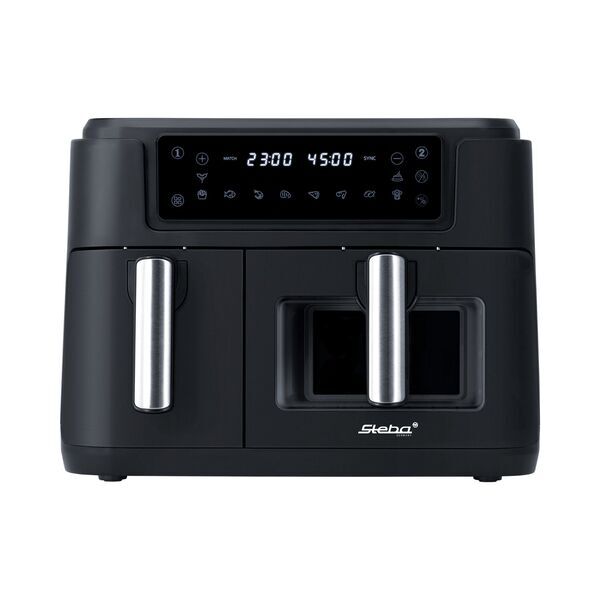 Steba HF 9500 DUO Air Fryer | black/silver 1