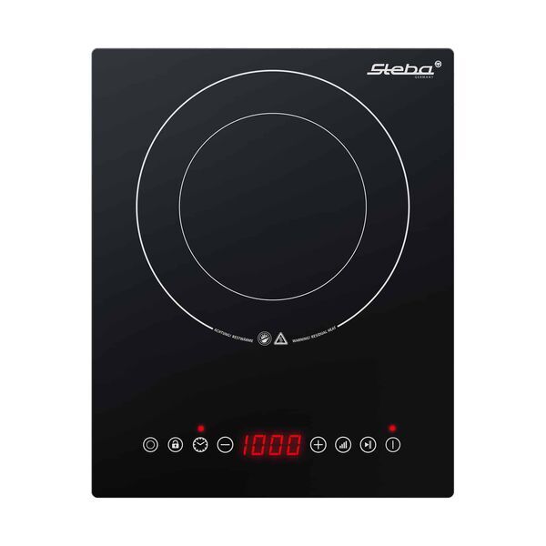 Steba HK 30 Glass Ceramic Hob | black/silver 3