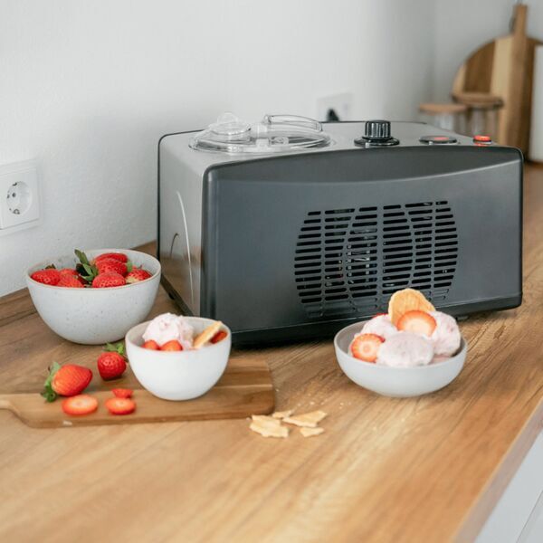 Steba IC 150 Ice cream maker | silver/black 4
