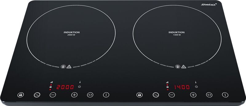 Steba IK 650 Slim Swiss Edition Doppelinduktionskochfeld | schwarz 1