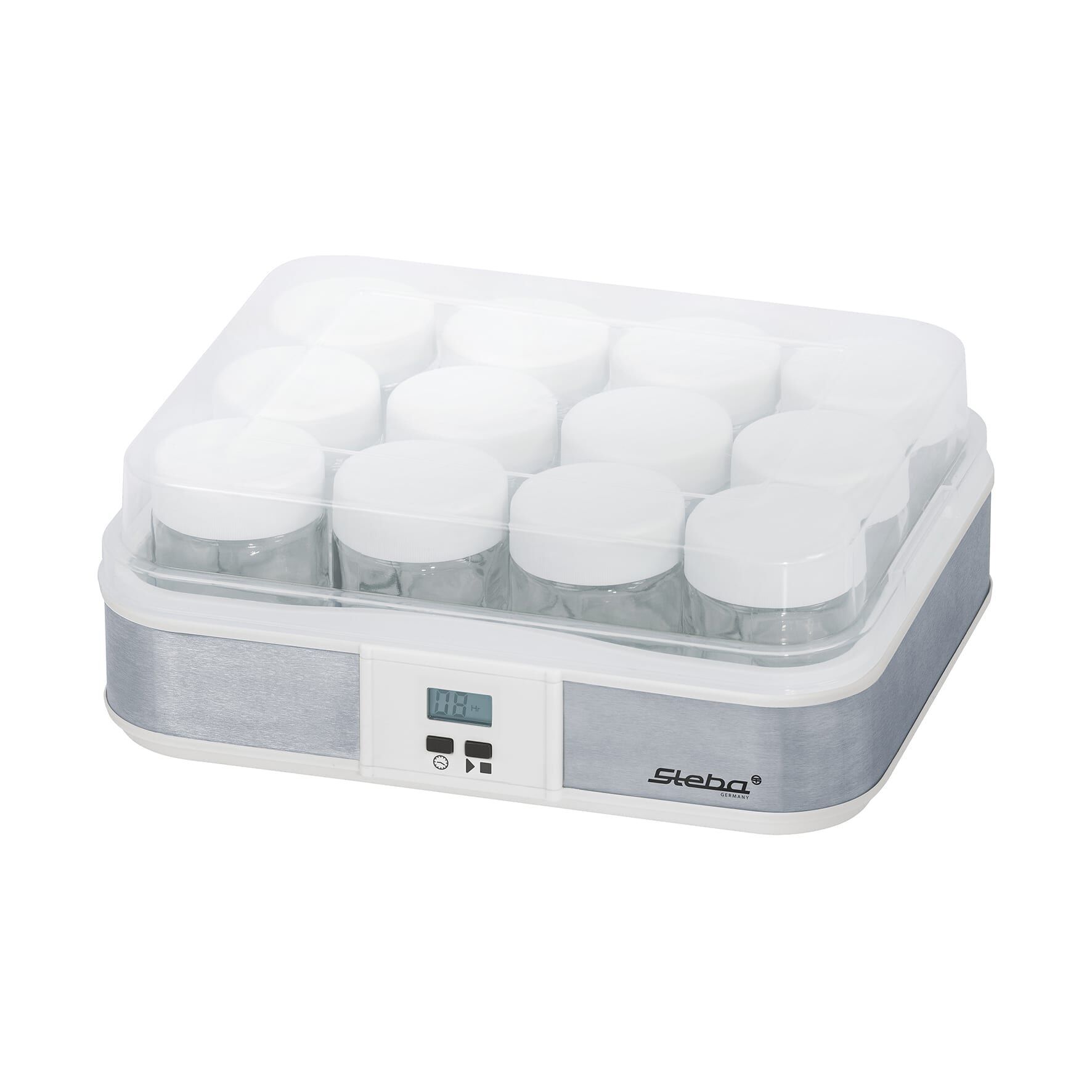 Steba JM 2 Joghurt-Maker silber/weiß