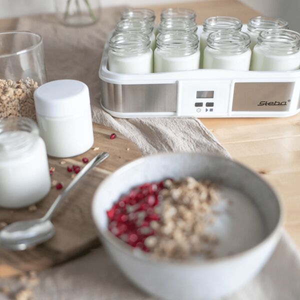 Steba JM 2 Joghurt-Maker | silber/weiß 2