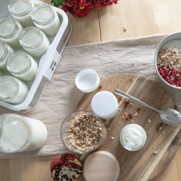 Steba JM 2 Joghurt-Maker | silber/weiß 3