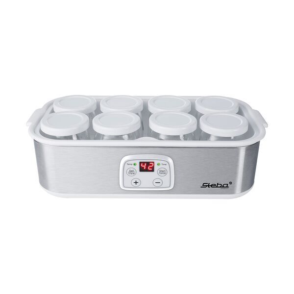 Steba JM 3 Yogurt Maker | silver/white 2