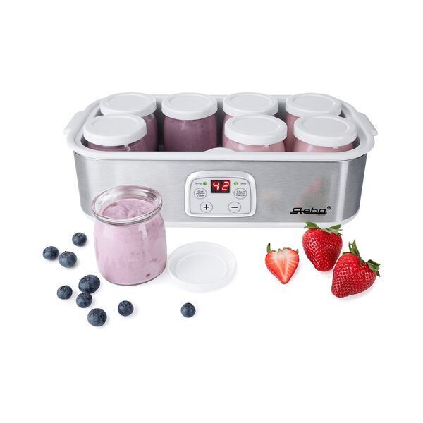 Steba JM 3 Yogurt Maker | silver/white 4
