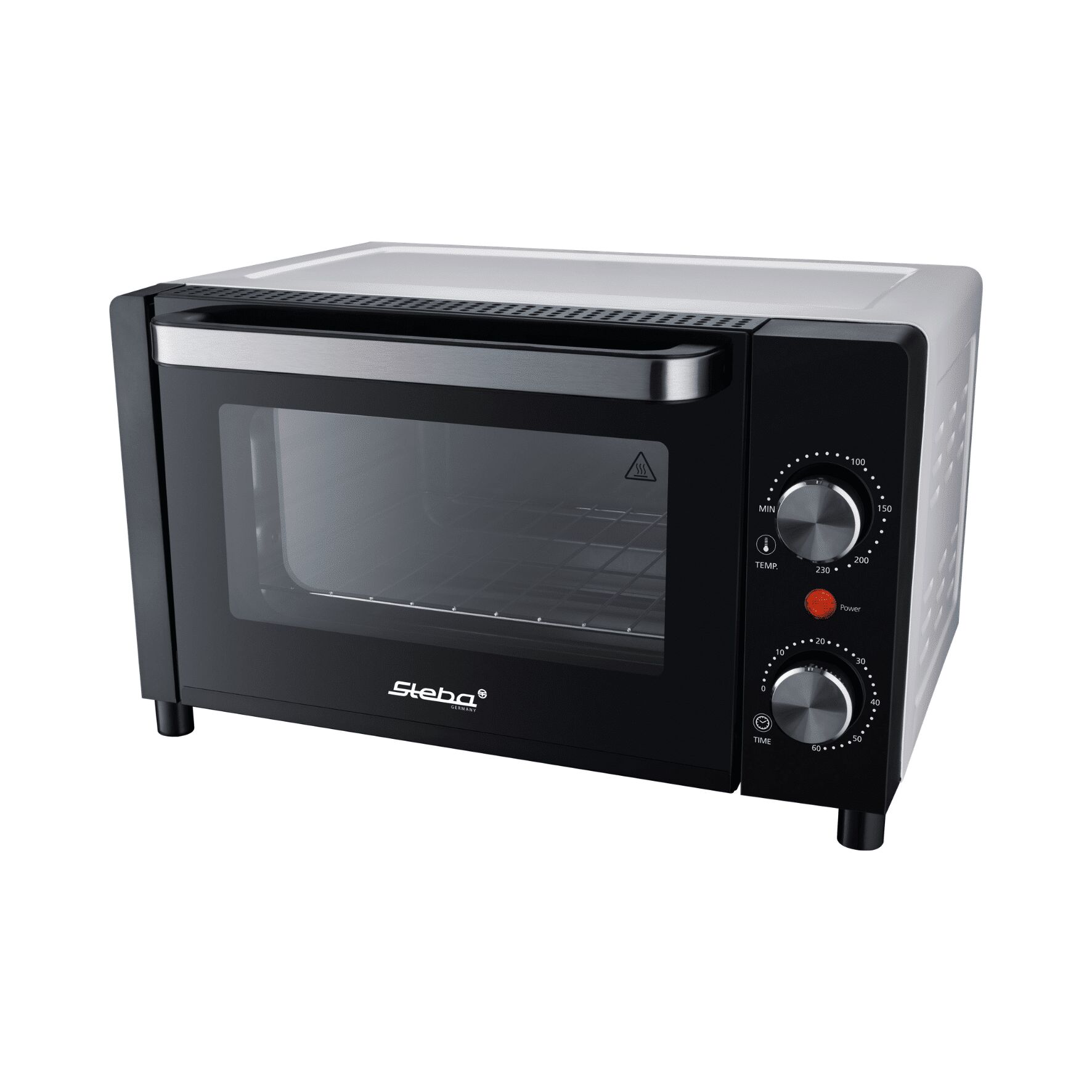 Steba KB A9 Mini-Backofen schwarz/weiß