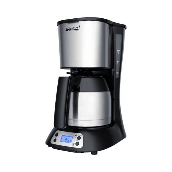 Steba KM F3 Thermo Filterkaffeemaschine | silber/schwarz 1