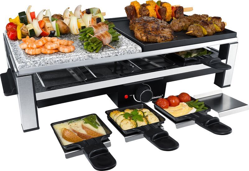Steba Multi-Raclette RC 108 | black/silver, image 1 of 5