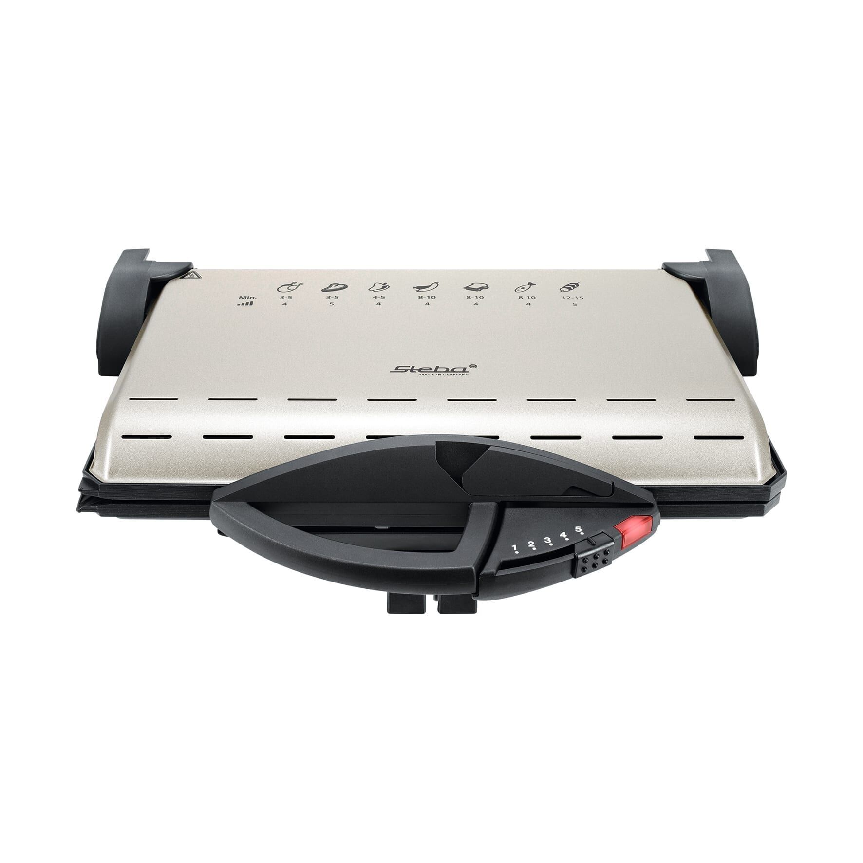 Steba PG 4.4 Kontaktgrill silber/schwarz