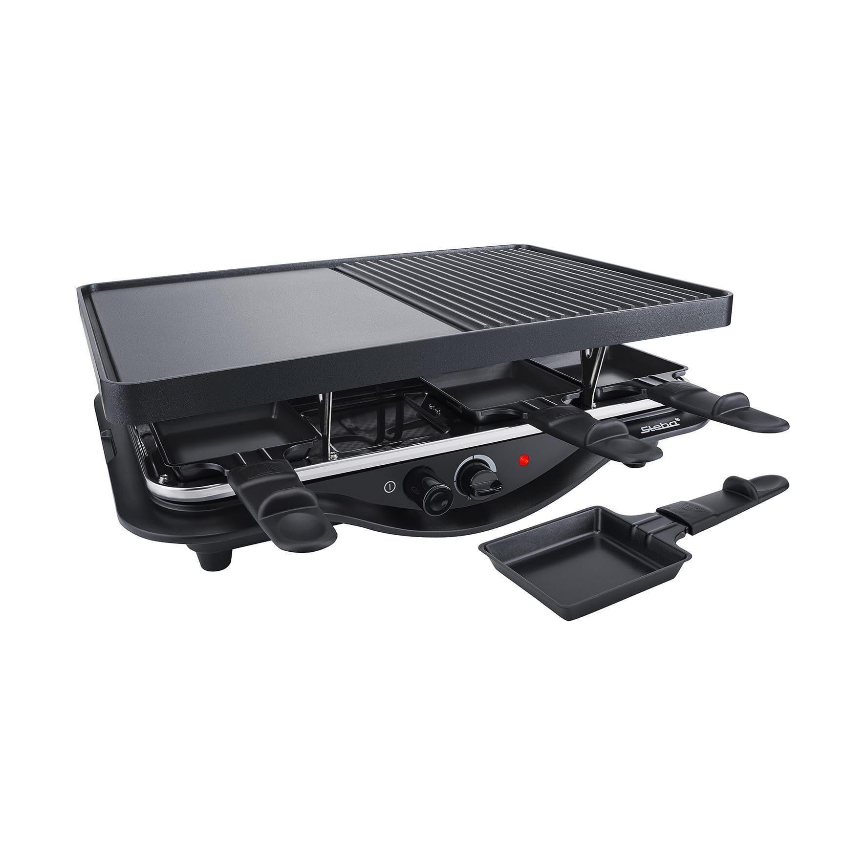 Steba Raclette RC 28 schwarz/silber