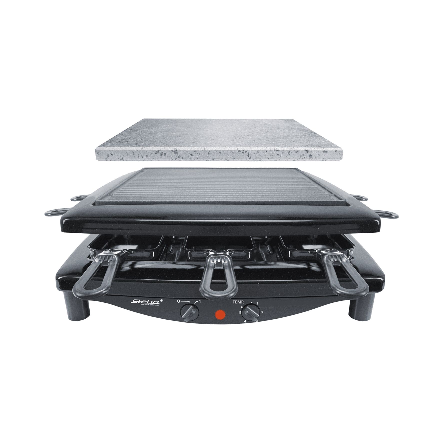 Steba RC 3 Plus Raclette schwarz