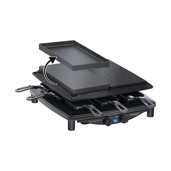 Steba RC 4 Plus Deluxe Raclette | black 3