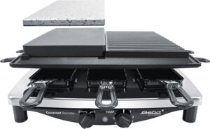 Steba Premium Raclette RC 4 Plus Deluxe Chrom
