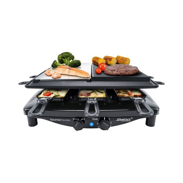 Steba RC 8 Black Steel Premium Raclette | black 2