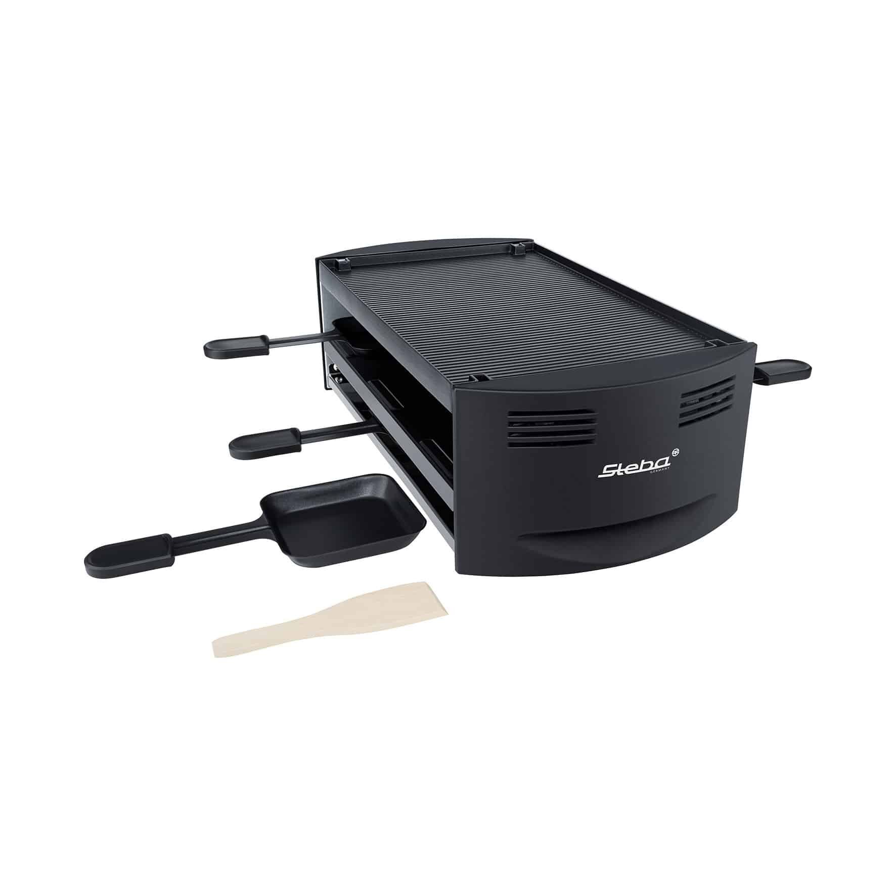 Steba RC 6 Bake & Grill Pizza-Raclette schwarz