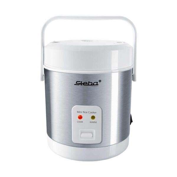 Steba RK 4 M Mini-Reiskocher | silber/weiß 1