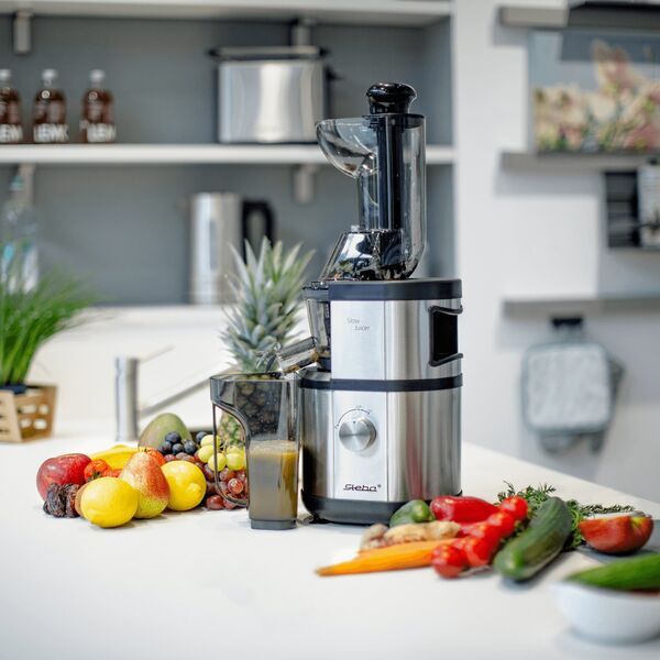 Steba Slow-Juicer E 400 Juicer | silver/black 5