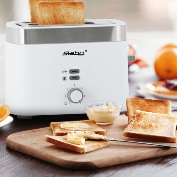 Steba TO 10 Bianco Toaster | white 5