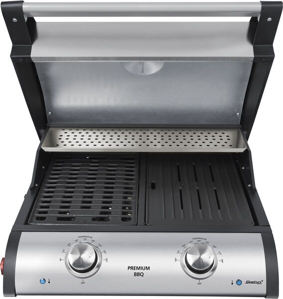 Steba VG 500 Premium BBQ tafelgrill | zilver/zwart 2