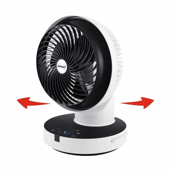 Steba VT 360 Twist Tischventilator | weiß/schwarz 3