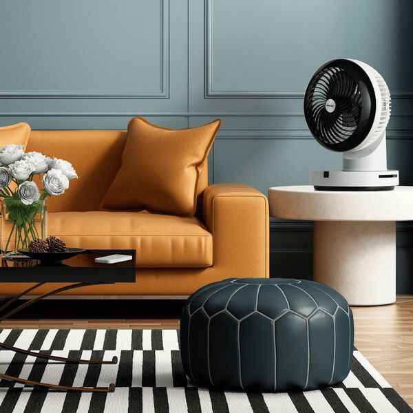 Steba VT 360 Twist Tischventilator | weiß/schwarz 5