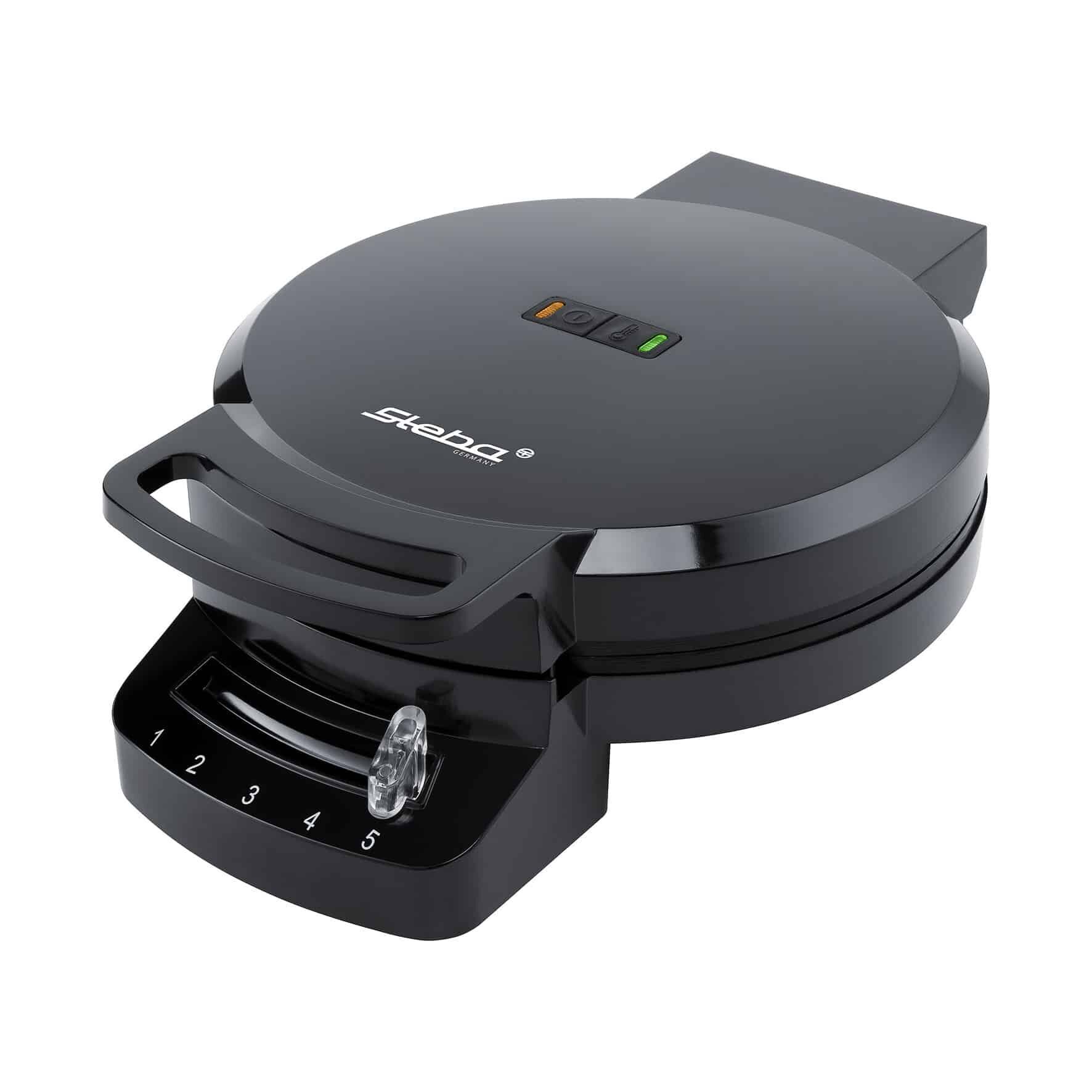 Steba WE 1 Waffeleisen schwarz