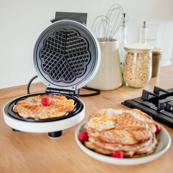 Steba WE 16 vaflovač | stříbrná/bílá 5