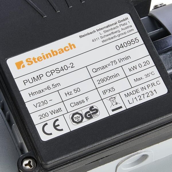 Steinbach 040386 filtrska črpalka | črna 2