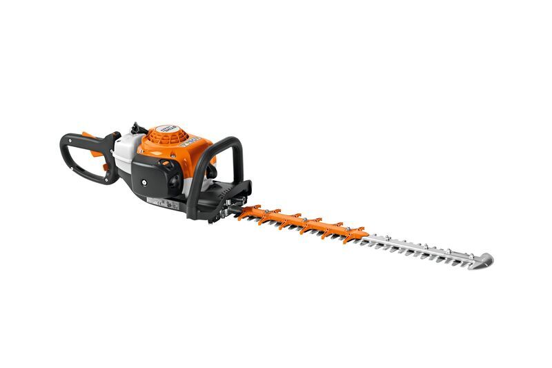 STIHL HS 82 R Bensiinikäyttöinen pensasleikkuri | oranssi/harmaa/musta 1