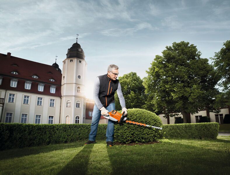 STIHL HSA 86 Akku-Heckenschere | orange/grau/schwarz 3