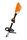 STIHL KMA 130 R Moteur combiné à batterie en kit avec sacoche ceinture AP avec câble de raccordement et AP 300S | orange/gris/noir thumbnail 1/3