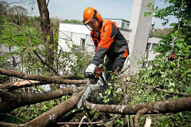 STIHL MS 261 C-M Benzin-Kettensäge | orange/grau/schwarz 3