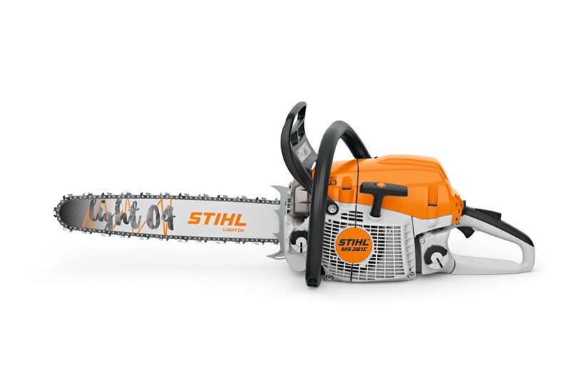 STIHL MS 261 C-M Benzin-Kettensäge | orange/grau/schwarz 2
