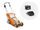 STIHL RMA 339 Tondeuse à gazon sans fil en kit avec batterie AK 20 et chargeur AL 101 | orange/blanc/noir thumbnail 3/3