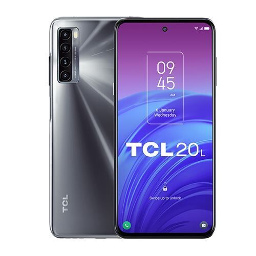 TCL 20L | 4 GB | 128 GB | Dual-SIM | Eclipse Black 1
