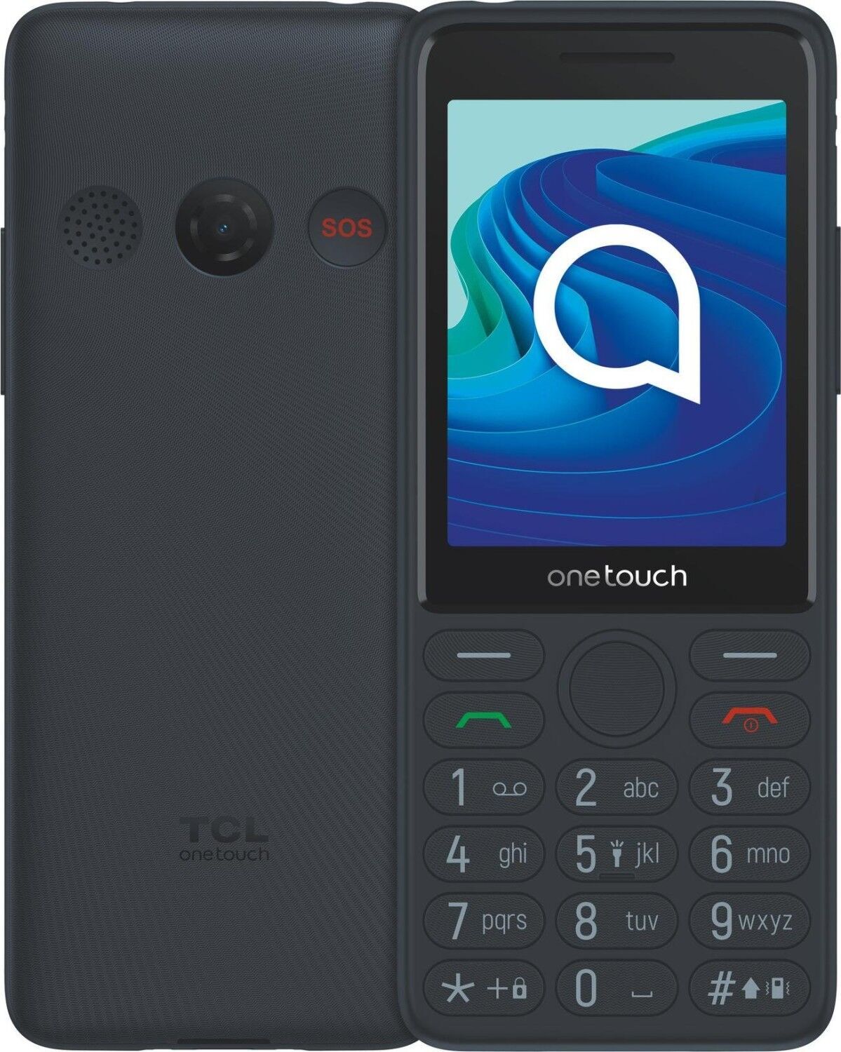 TCL OneTouch 4042S Dual-SIM grau