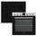 Telefunken B-HS-75-C-I Built-in Oven Set with Glass Ceramic Hob | black/silver, thumbnail 1 of 5
