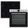 Telefunken B-HS-75-I-I Built-in oven set with induction hob | black/silver thumbnail 1/5