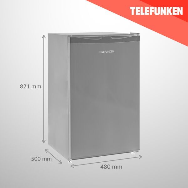 Telefunken CF-31-121-S Refrigerator | silver 3