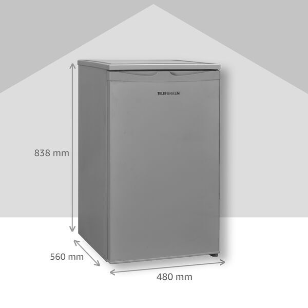 Telefunken CF-32-151-S Kühlschrank | silber 3