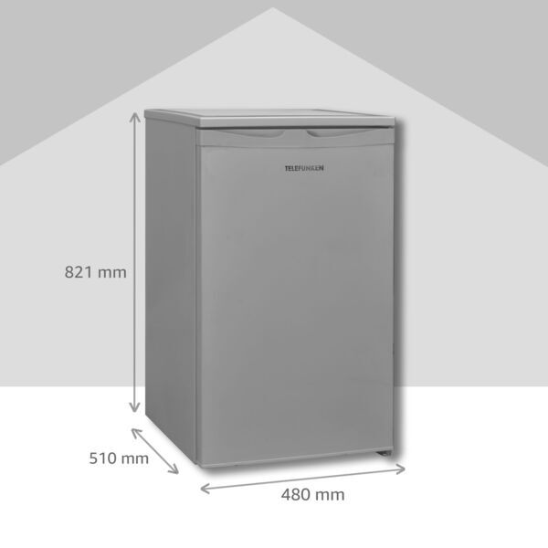 Telefunken CF-34-101-S Freezer | silver 3