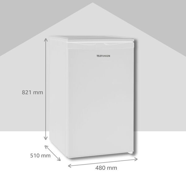 Telefunken CF-34-101-W Freezer | white 3