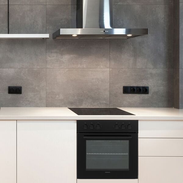 Telefunken ECH65A-B2 built-in oven set with glass ceramic hob | black, image 4 of 5