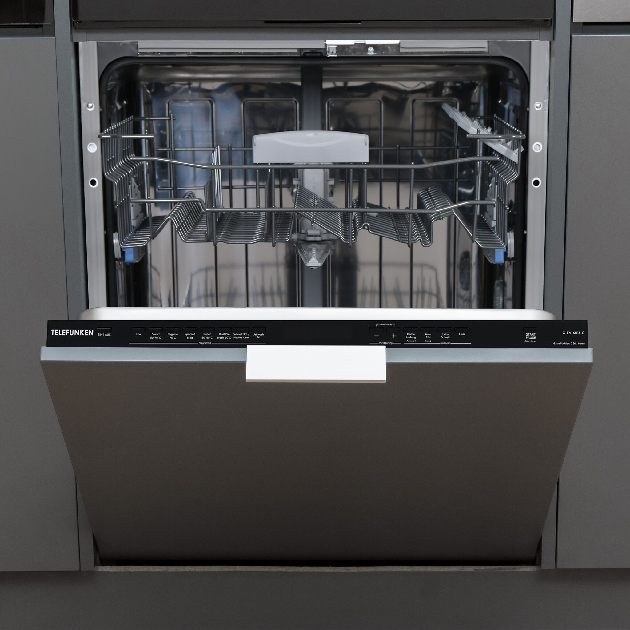 Telefunken G-EV-6014-C Geschirrspüler vollintegriert silber