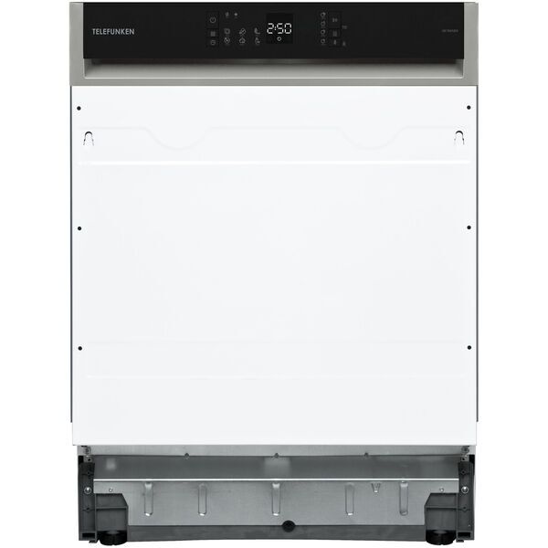 Telefunken GET6012DI partially integrated dishwasher | silver/black, image 1 of 3